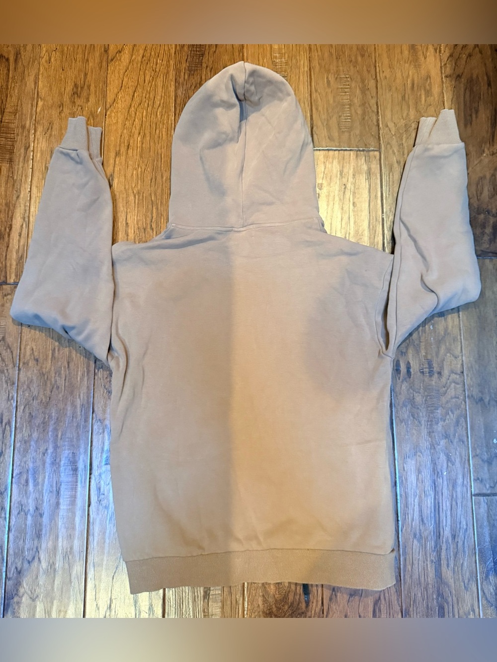 Zyia Active Cozy Pullover Hoodie Sweatshirt Brown Taupe Size Medium.Like new - Picture 9 of 11